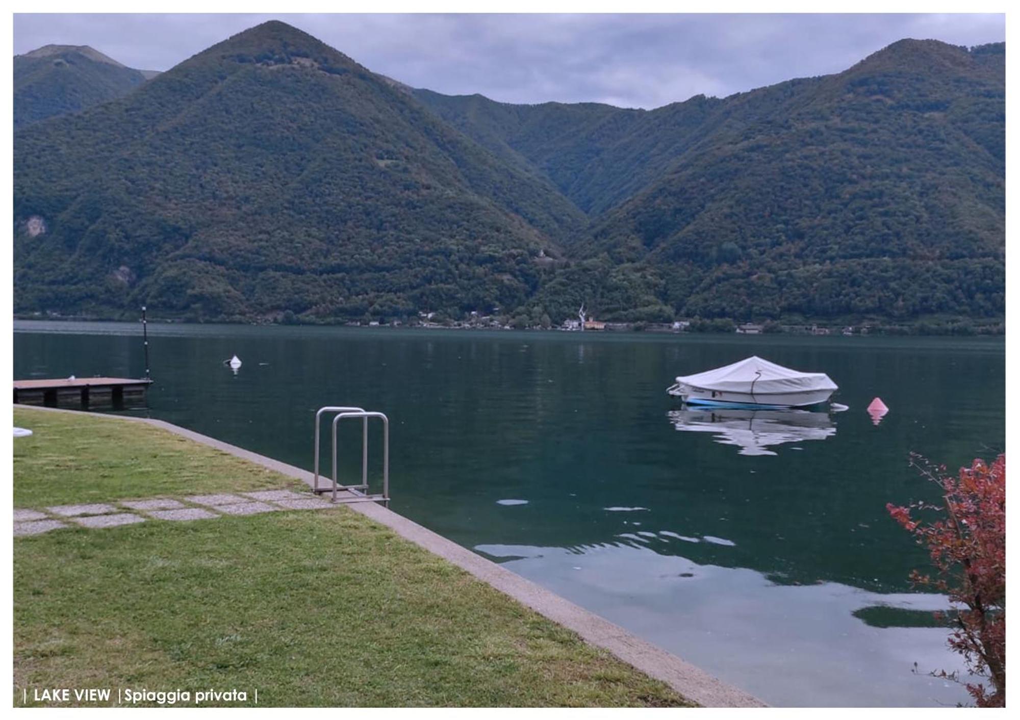Lfsuite Luganolake Terrazza Spiaggia Privata Parking Wi-Fi Netflix Porlezza Exteriör bild